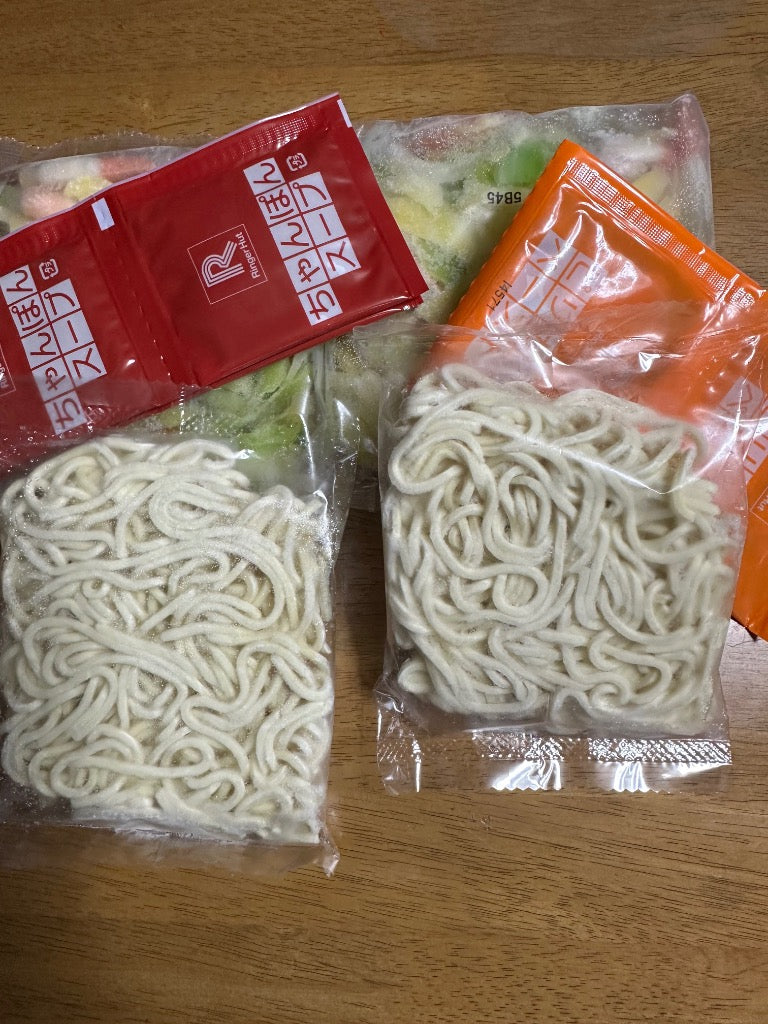 リンガーハット ピリカラちゃんぽん 8食 送料無料 ポイント消化 麺 スープ 冷凍  ちゃんぽん  非常食 具材 チャンポン 具材付き セット 食品 冷凍食品