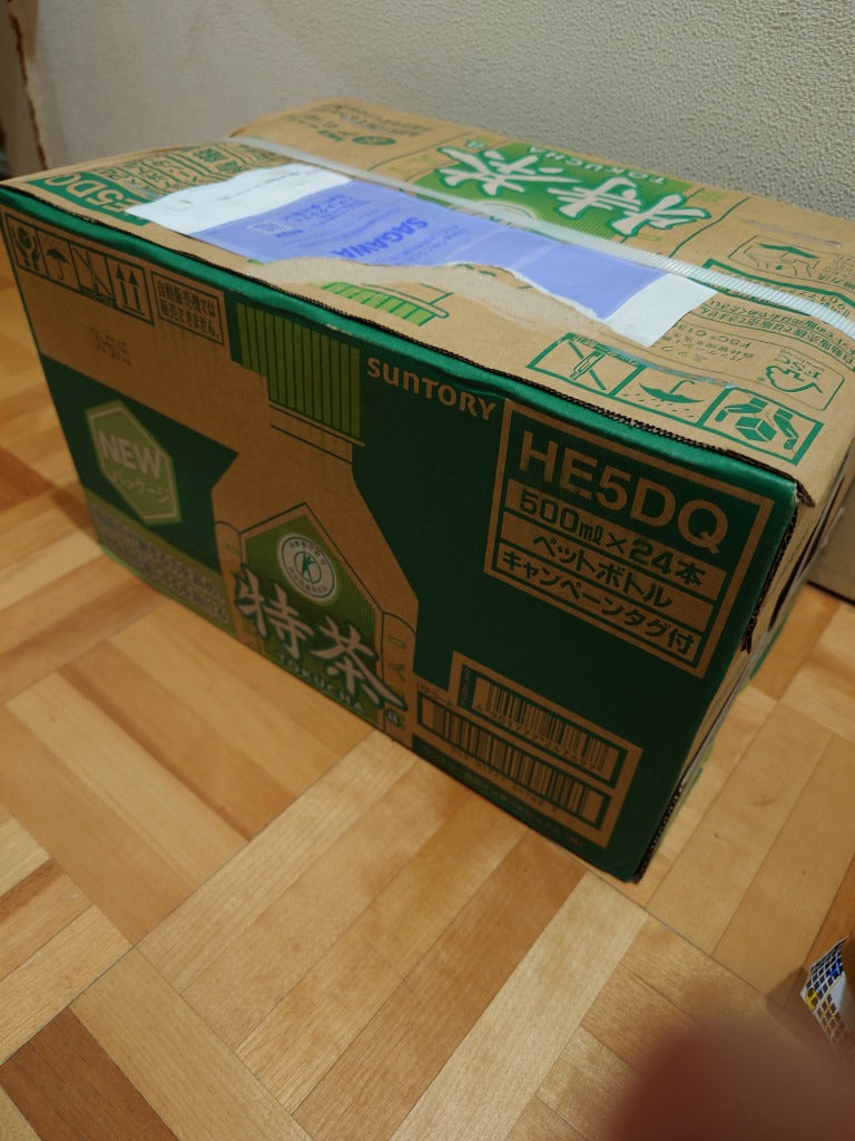 送料無料 サントリー 緑茶 伊右衛門 特茶s PREMIUM 500mlペットボトル 24本入 (特保 トクホ 特定保健用食品) (体脂肪を減らす)