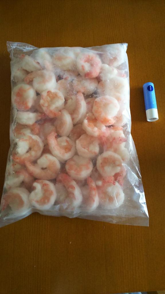 えび エビ 海老 むきえび ますよね ブラックタイガー 特大むきエビ1kg 約45尾〜55尾前後 正味800g ムキエビ 背ワタ除去済 個別冷凍 加熱用 爆買 お中元