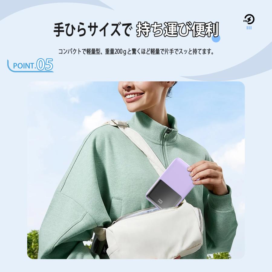 モバイルバッテリー 大容量 小型 22000mAh 軽量 2.1A急速充電 4台同時充電 機内持込可 iPhone17対応 LED残量表示 携帯バッテリー PSE認証 SHRATCH 停電対策