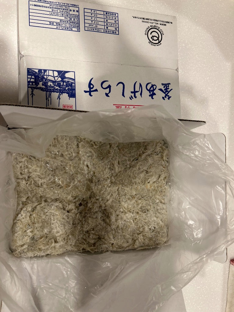 ふるさと納税 南知多町 カネ成の釜揚げしらす 2kg(1kg×2箱) 減塩 無添加 無着色 冷凍