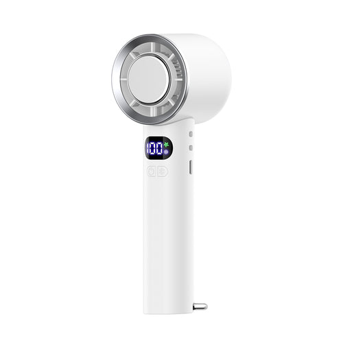 【売れ筋NO.1】 ハンディファン 携帯扇風機 扇風機 小型 -28℃ 冷却プレート 手持ち扇風機 90°折り畳み 100段階調整 6800mAh大容量 LED残量表示 24H連続 爆買