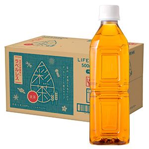 【期間限定150円OFFクーポン】麦茶 【 彩茶-あやちゃ- 麦茶 】 500ml×24本 ラベルレス ノンカフェイン ライフドリンクカンパニー むぎ茶 ポイント消化 爆買