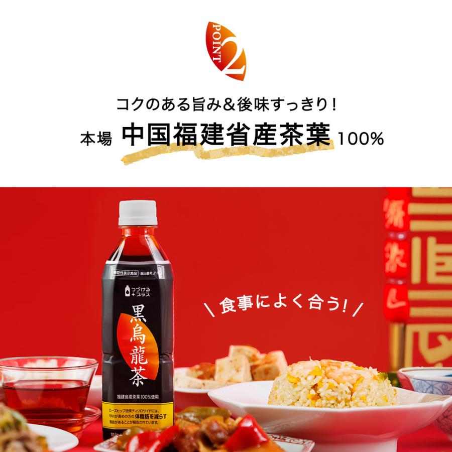 黒烏龍茶 機能性表示食品【 つづけるプラス 黒烏龍茶 】500ml 24本 送料無料 体脂肪 ウーロン茶 ポイント消化 ペットボトル 爆買