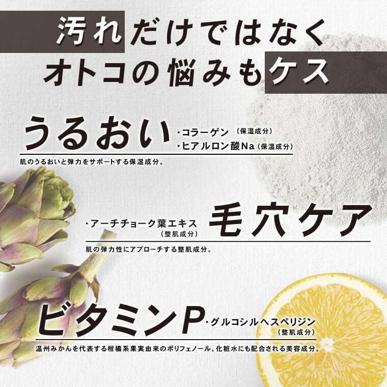 メンズ 洗顔料 WOOMEN コスメ 毛穴 クレンジングスプレー 300ml 40代 50代 30代 脂性肌 ウーメン 天然成分 男性用 黒ずみ 角栓 皮脂 泡立て不要