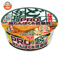 日清食品 日清のどん兵衛PRO 高たんぱく&低糖質 きつねうどん 86g×12個入｜ 送料別