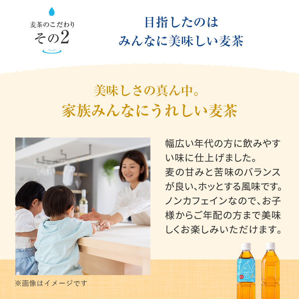 【期間限定150円OFFクーポン】麦茶 【 彩茶-あやちゃ- 麦茶 】 500ml×24本 ラベルレス ノンカフェイン ライフドリンクカンパニー むぎ茶 ポイント消化 爆買