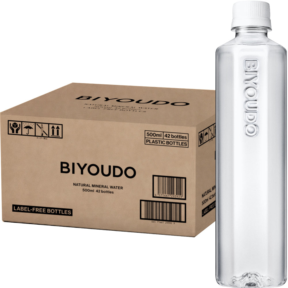 水 ナチュラルミネラルウォーター BIYOUDO シリカ水 500ml×42本 350ml×48本 天然水 国産 軟水 美陽堂 silica water