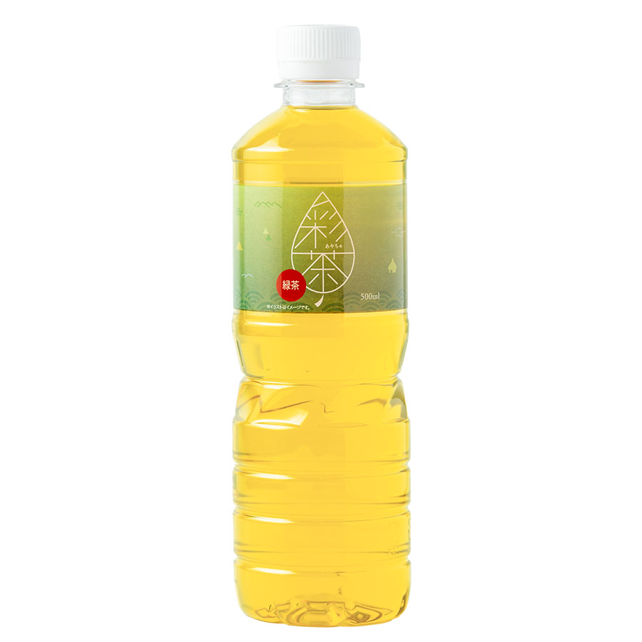 緑茶【 彩茶-あやちゃ- 緑茶 】お茶 500ml×24本 ペットボトル ラベルレス ポイント消化 まとめ買い 最短翌日お届け 日本茶