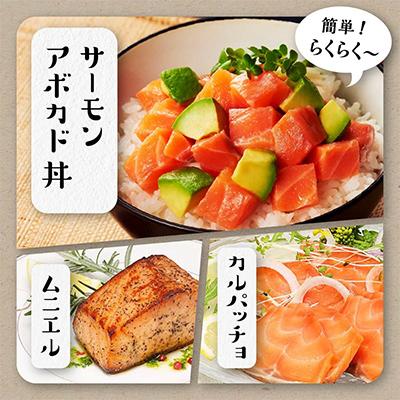 白糠町 エンペラーサーモン 900g アトランティックサーモン刺身用 キングサーモン を超えた 小分けパック