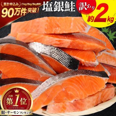 ふるさと納税 気仙沼市 訳あり 鮭 切身 約2kg [宮城東洋 宮城県 気仙沼市 20564991] サーモン